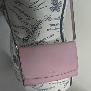 Kate Spade ♠️ Beautiful Mauve Pink W/ Silver Hardware Crossbody (NWOT)💖♠️💖